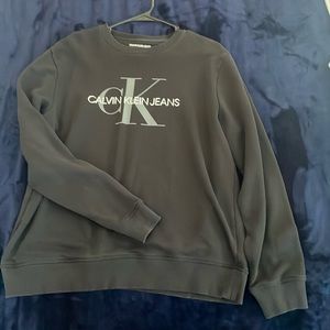 Black Calvin Klein long sleeve sweatshirt